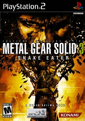 METAL GEAR SOLID 3:SNAKE EATER - Playstation 2 - USED