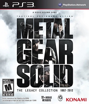 METAL GEAR SOLID:LEGACY COLL - Playstation 3 - USED