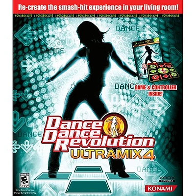 DDR:ULTRAMIX 4 (BUNDLE) - Xbox - USED