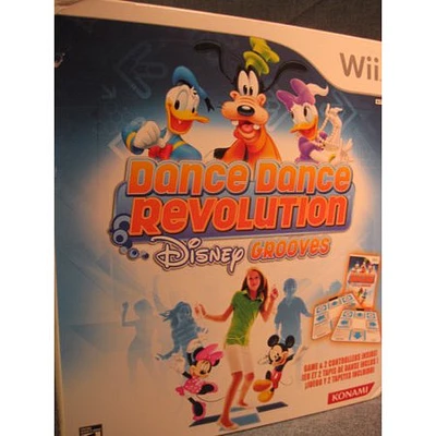 DDR:DISNEY GROOVES (BUNDLE) - Nintendo Wii Wii - USED