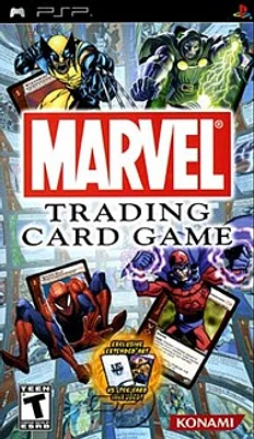 MARVEL TRADING CARD GAME - PSP - USED