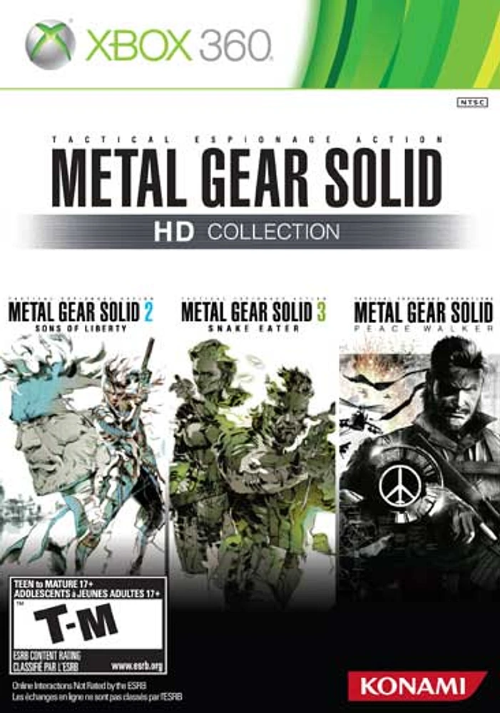 METAL GEAR SOLID HD COLL - Xbox 360 - USED