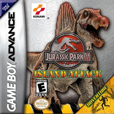 JURASSIC PARK III:ISLAND - Game Boy Advanced - USED