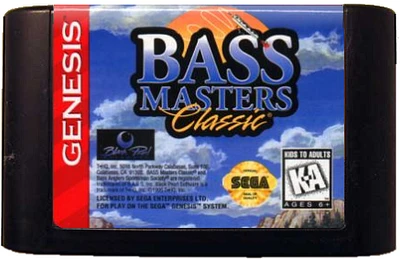 BASS MASTERS CLASSIC - Sega Genesis - USED