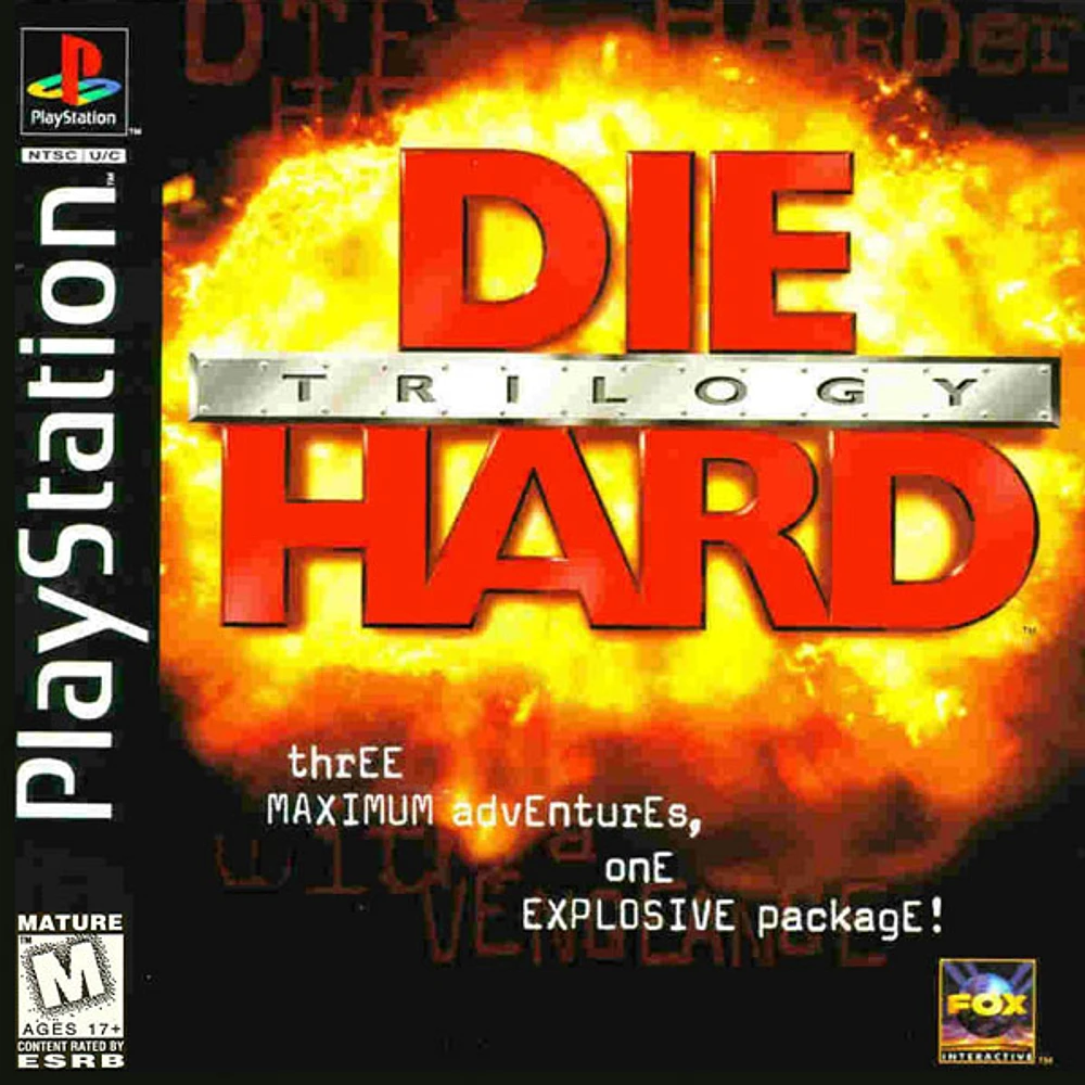 DIE HARD:TRILOGY - Playstation (PS1) - USED