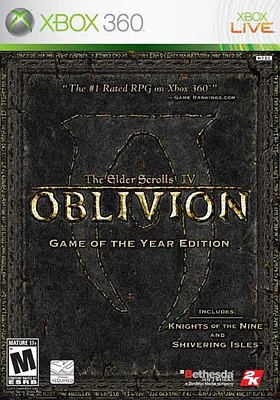 ELDER SCROLLS IV:OBLIVION GOTY - Xbox 360 - USED