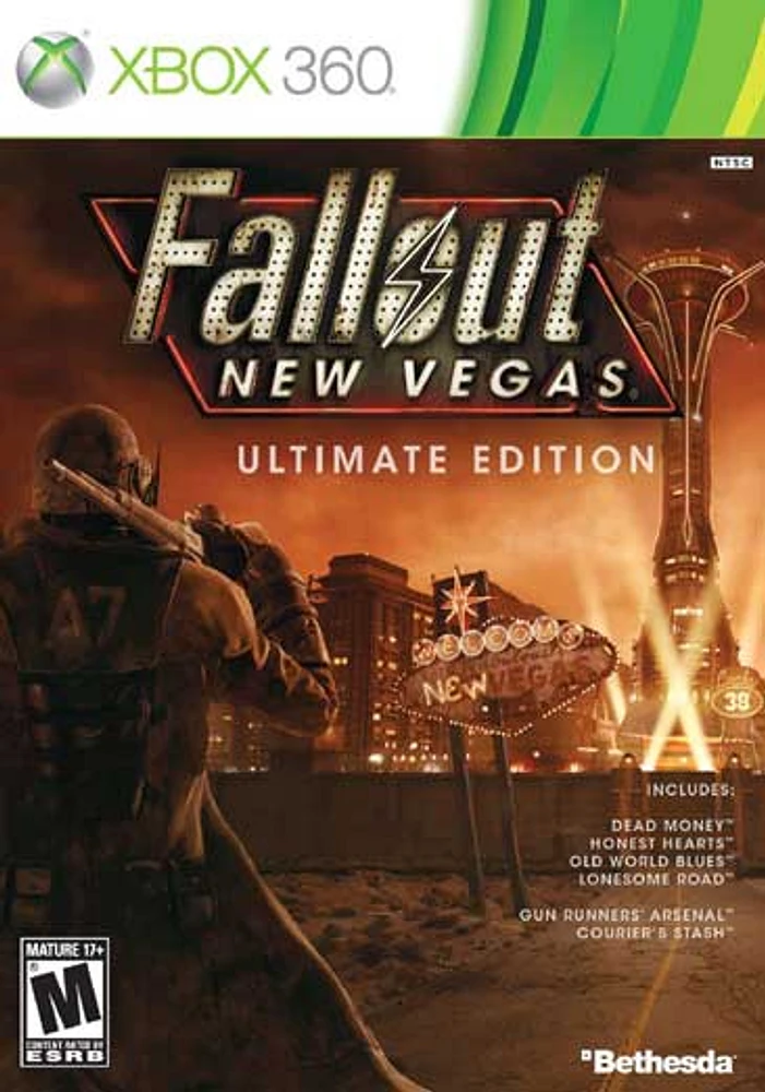 Fallout New Vegas Ultimate Edition (Platinum Hits) - Xbox 360 - USED
