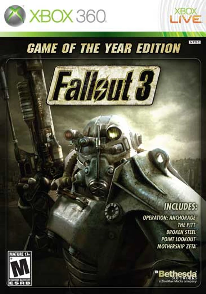 FALLOUT 3:GOTY ED - Xbox 360 - USED