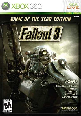 FALLOUT 3:GOTY ED - Xbox 360 - USED