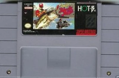 SUPER BLACK BASS - Super Nintendo - USED