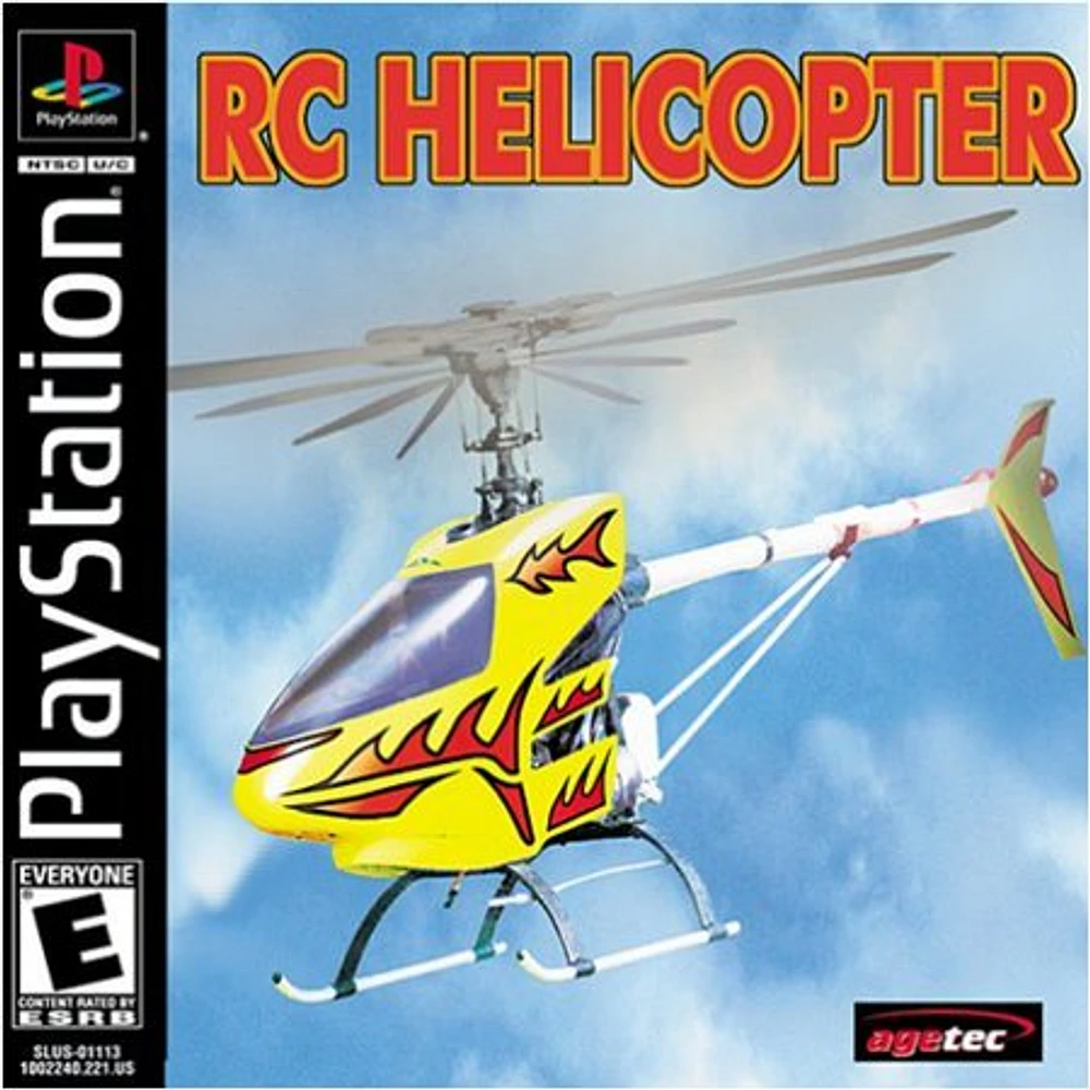 RC HELICOPTER - Playstation (PS1) - USED