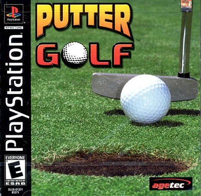 PUTTER GOLF - Playstation (PS1) - USED
