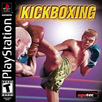 KICK BOXING - Playstation (PS1) - USED