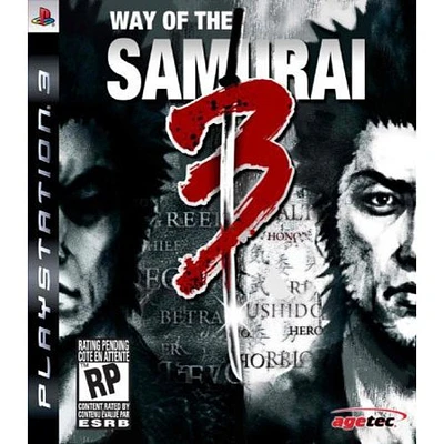 WAY OF THE SAMURAI 3 - Playstation 3 - USED
