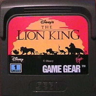 LION KING - Sega Game Gear - USED