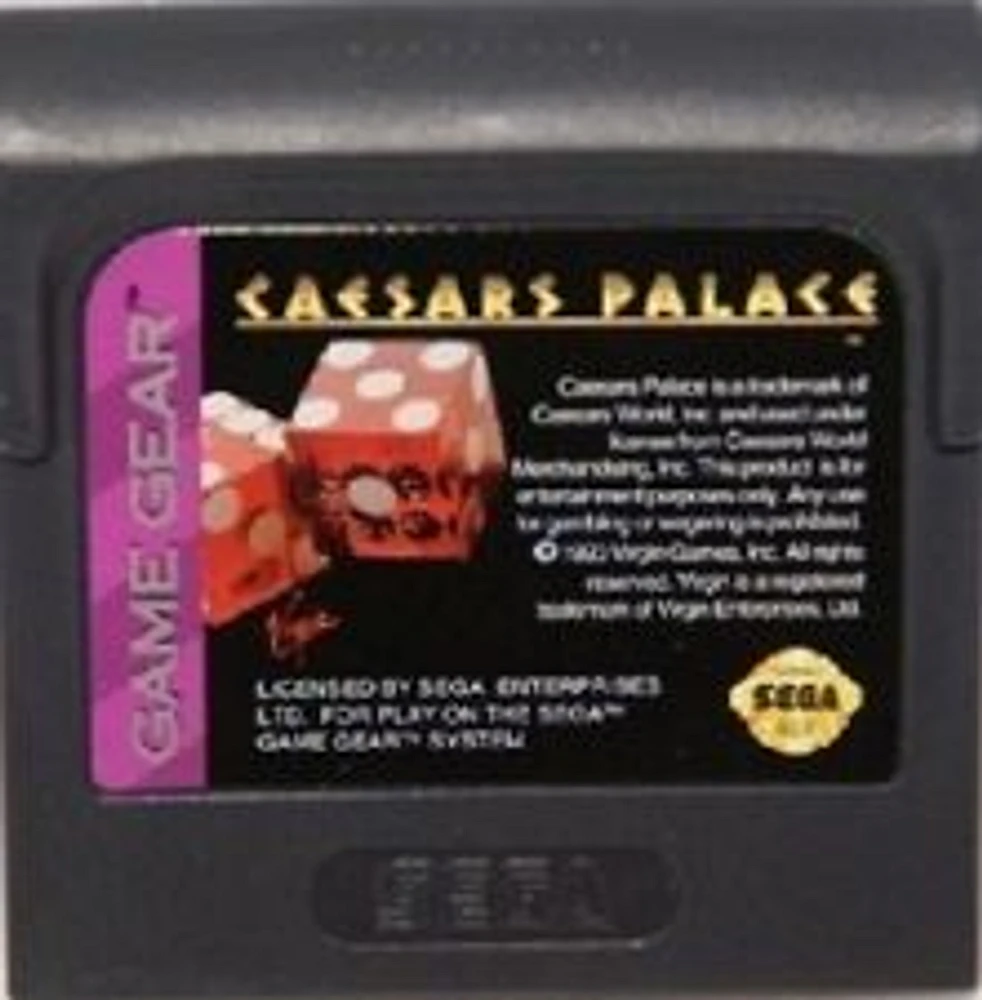 CAESARS PALACE - Sega Game Gear - USED