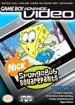 GBV:SPONGEBOB V02 - Game Boy Advanced - USED