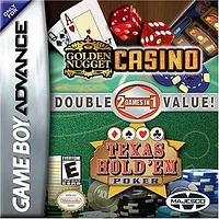 GOLDEN NUGGET CASINO/TEXAS - Game Boy Advanced - USED