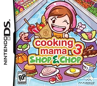 COOKING MAMA 3:SHOP AND CHOP - Nintendo DS - USED