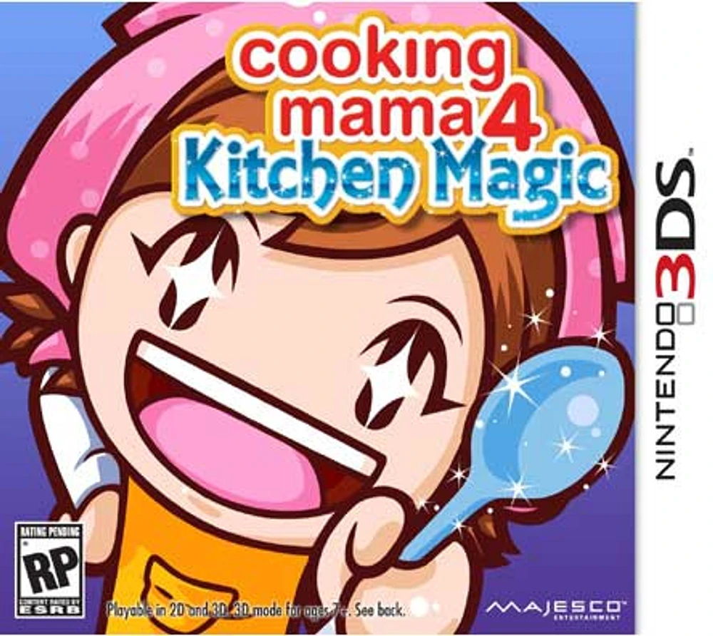 COOKING MAMA 4:KITCHEN MAGIC - Nintendo 3DS - USED