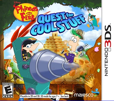 PHINEAS & FERB:QUEST FOR COOL - Nintendo 3DS - USED