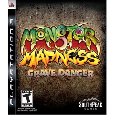MONSTER MADNESS:GRAVE DANGER - Playstation 3 - USED
