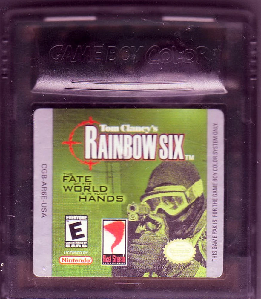 RAINBOW SIX - Game Boy Color - USED