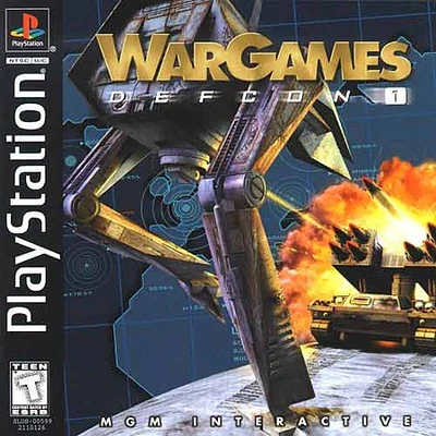 WARGAMES:DEFCON 1 - Playstation (PS1) - USED