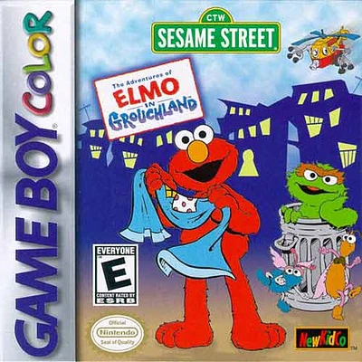 SESAME STREET:ADVENTURES - Game Boy Color - USED