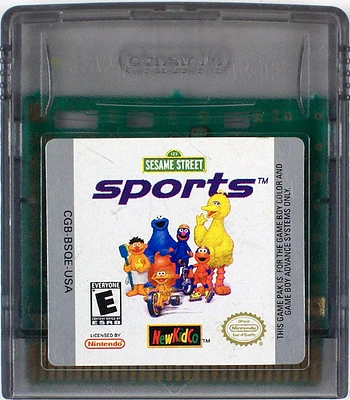 SESAME STREET:SPORTS - Game Boy Color - USED