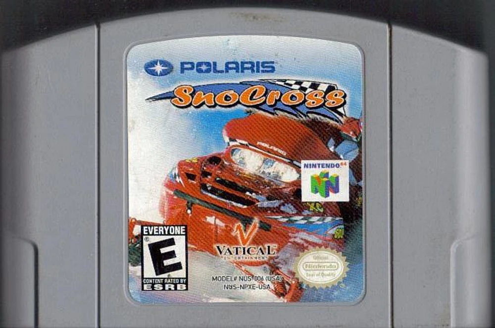 POLARIS SNOCROSS - Nintendo 64 - USED