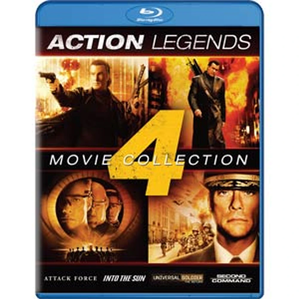 ACTION LEGENDS:4 MOVIE COLL (B - USED