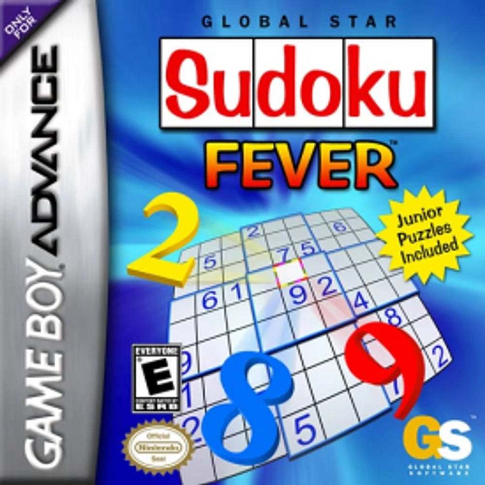 SUDOKU FEVER - Game Boy Advanced - USED