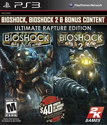 BIOSHOCK ULTIMATE:RAPTURE ED - Playstation 3 - USED