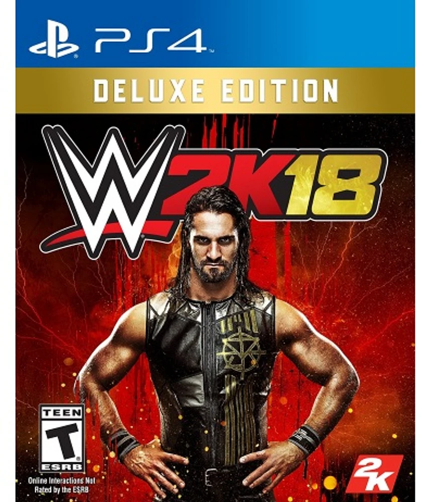 WWE 2K18:DELUXE EDITION - Playstation 4 - USED