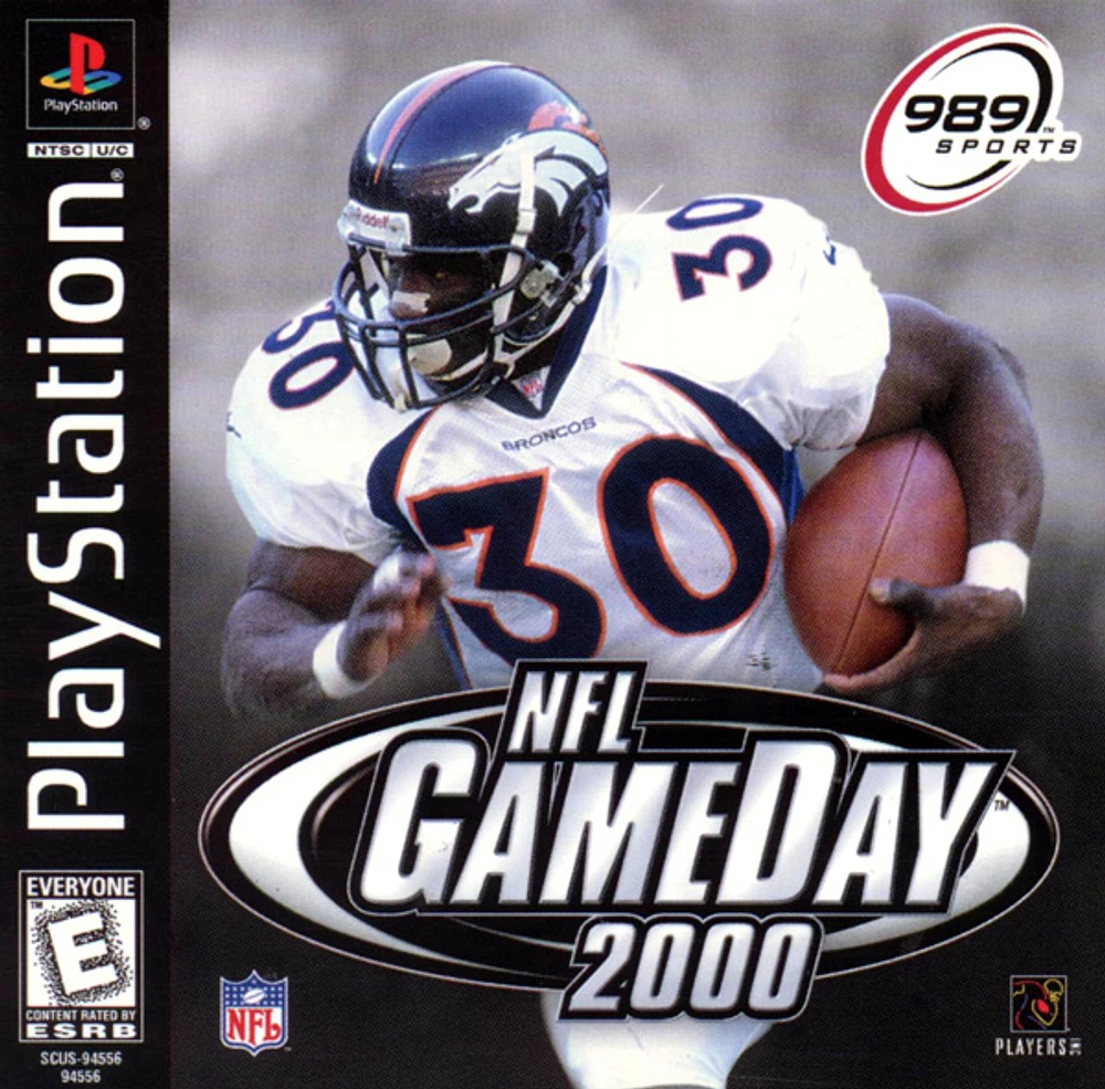 NFL GAMEDAY 00 - Playstation (PS1) - USED