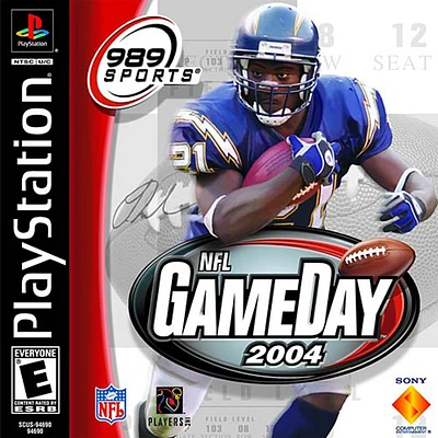 NFL GAMEDAY 04 - Playstation (PS1) - USED