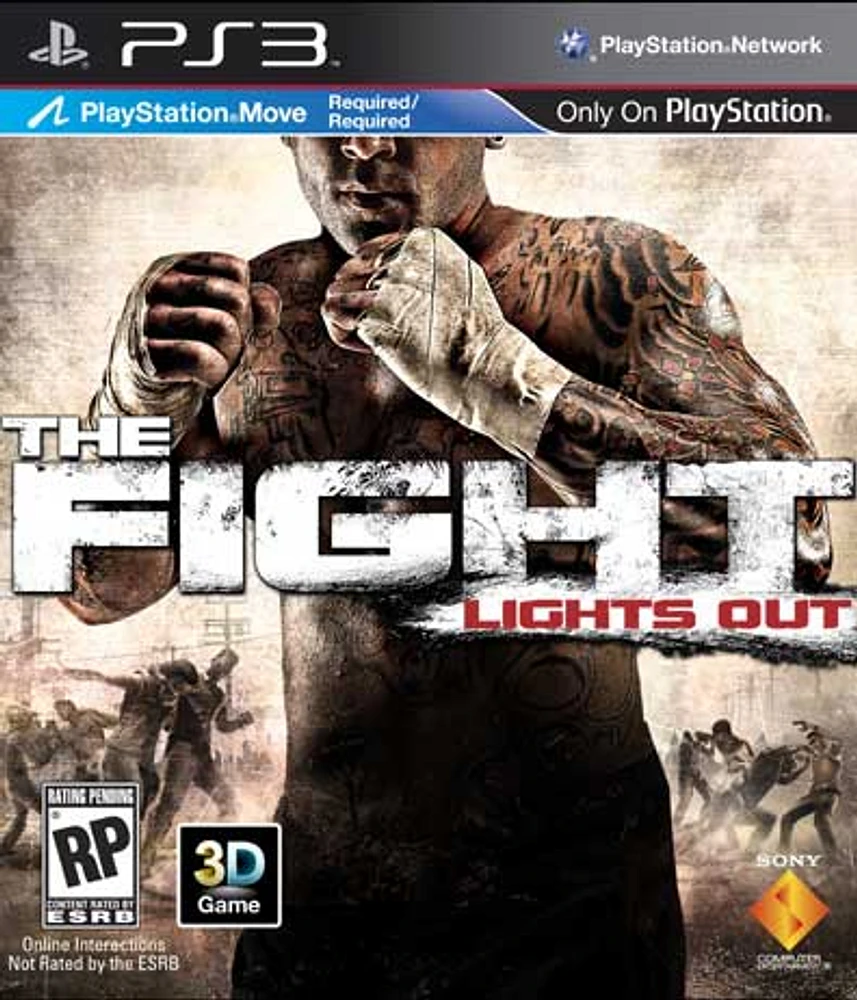 FIGHT:LIGHTS OUT - Playstation 3 - USED