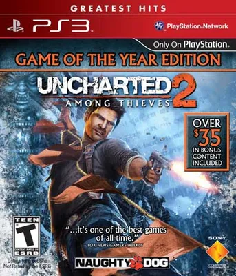 UNCHARTED 2:AMONG THIEVES - Playstation 3 - USED