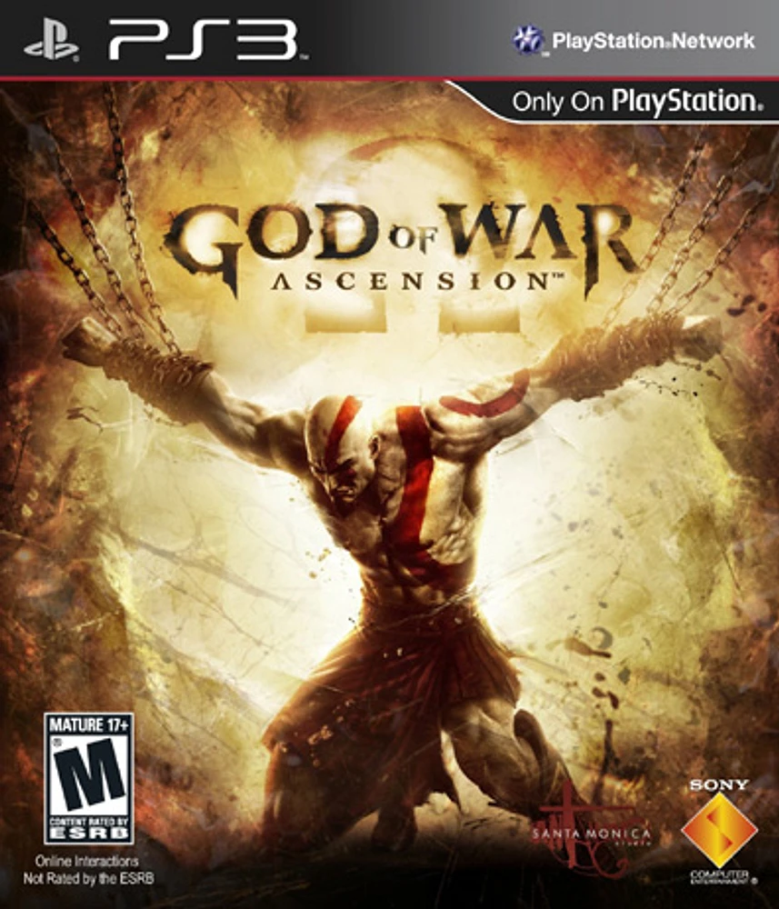GOD OF WAR:ASCENSION - Playstation 3 - USED