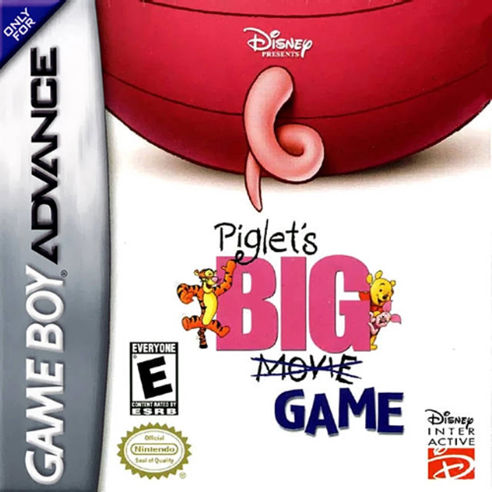 PIGLETS BIG GAME - Game Boy Advanced - USED