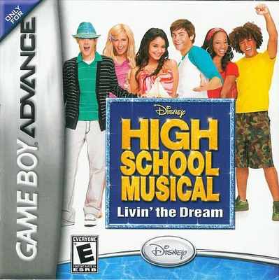 HIGH SCHOOL MUSICAL:LIVIN THE - Game Boy Advanced - USED