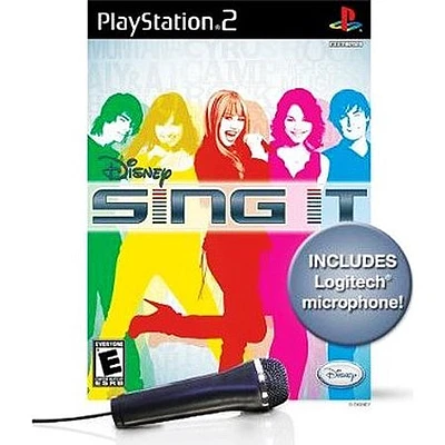 DISNEY SING IT (BUNDLE) - Playstation 2 - USED