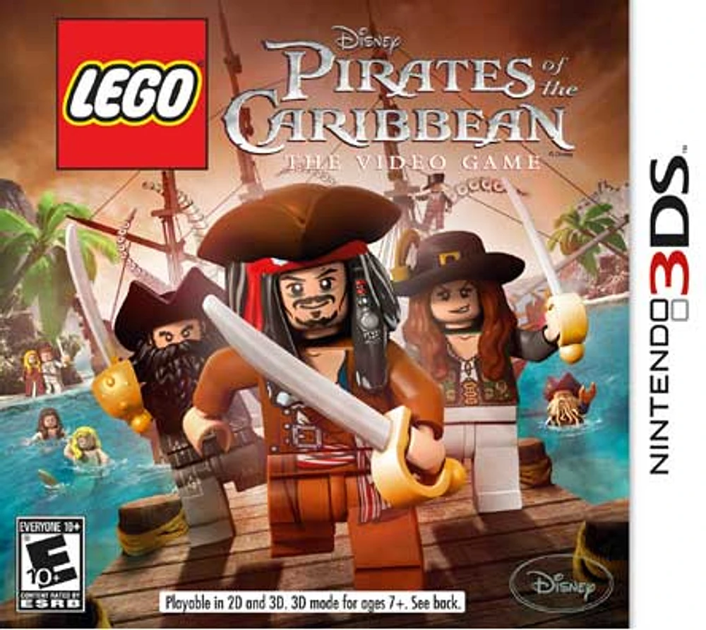 LEGO PIRATES OF THE CARIBBEAN - Nintendo 3DS - USED