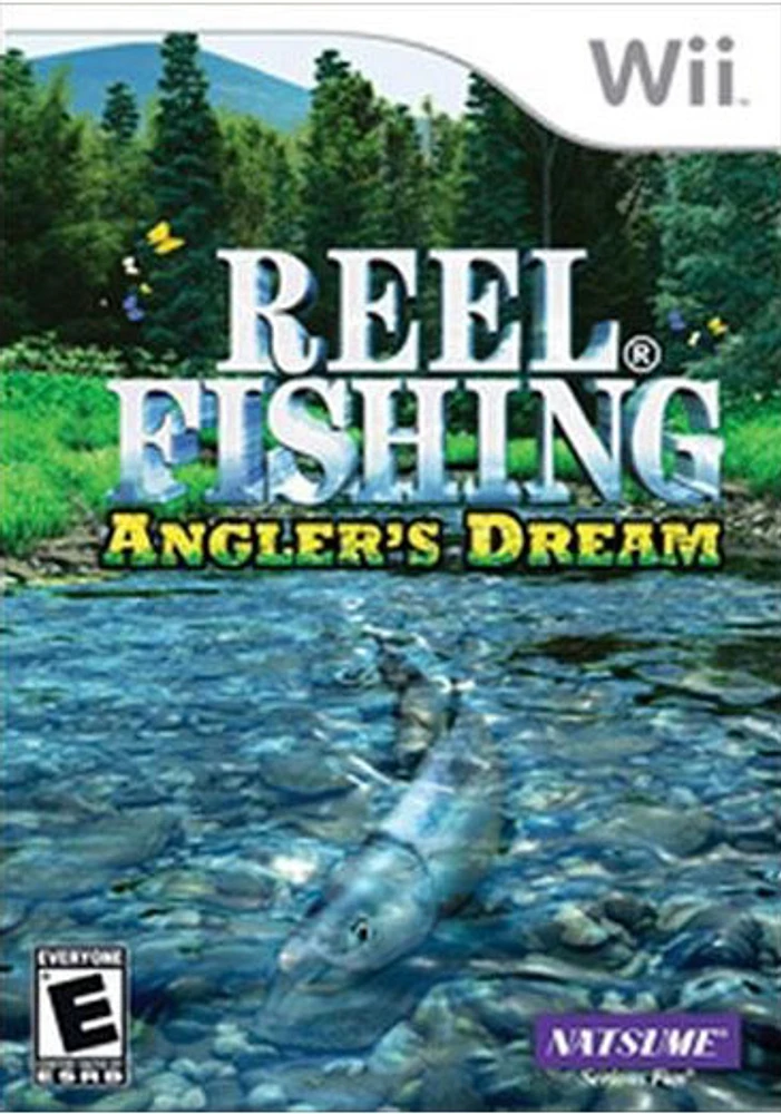 REEL FISHING:ANGLERS DREAM - Nintendo Wii Wii - USED