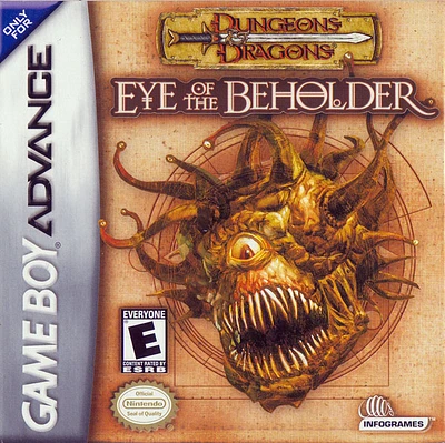 DUNGEONS & DRAGONS:EYE OF THE - Game Boy Advanced - USED