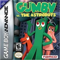 GUMBY VS THE ASTROBOTS - Game Boy Advanced - USED