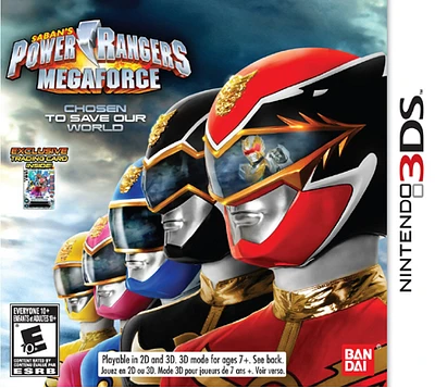 POWER RANGERS:MEGAFORCE - Nintendo 3DS - USED