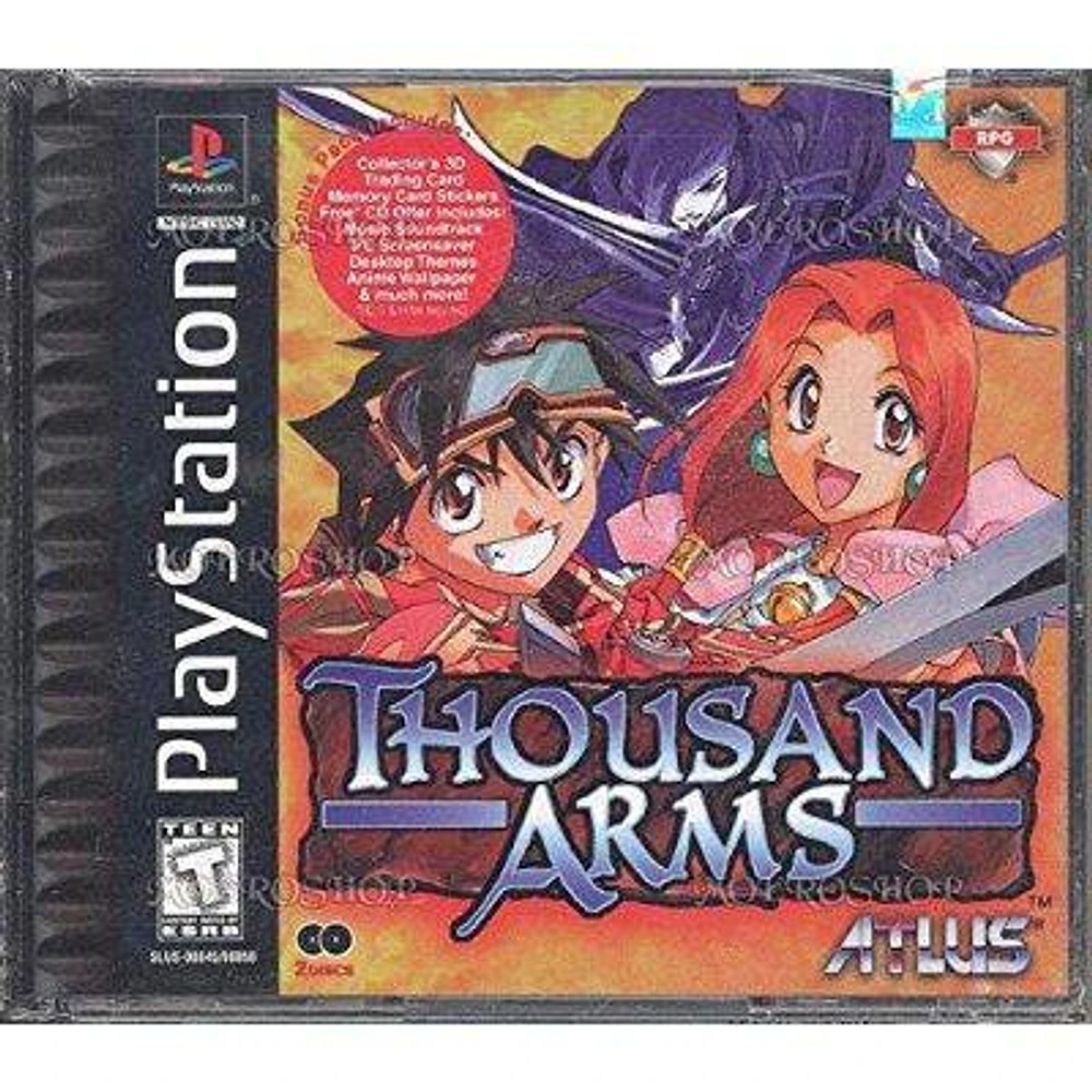 THOUSAND ARMS - Playstation (PS1) - USED