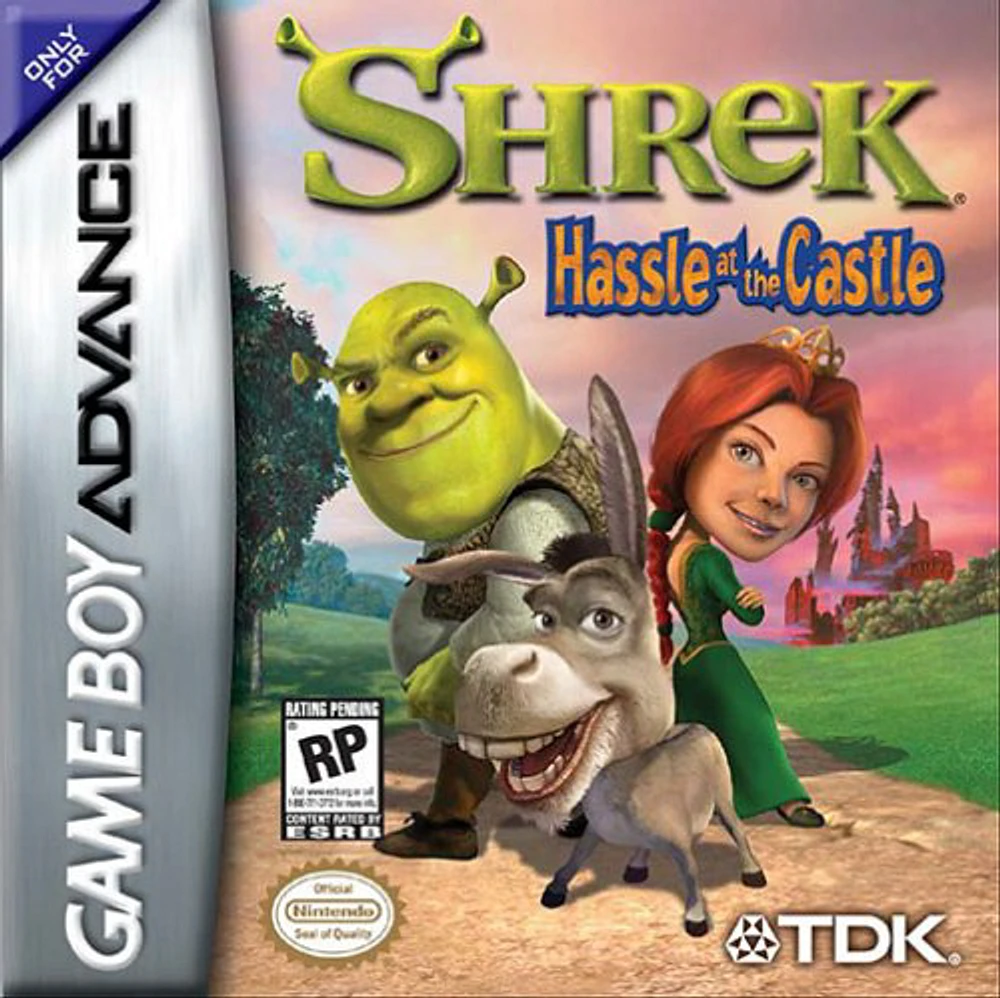 SHREK:HASSLE AT THE CASTLE - Game Boy Advanced - USED